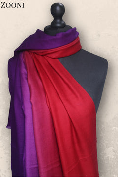 Hand Woven Plain Shawls - Gradient