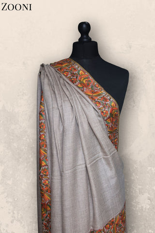 Hand Embroidered Sozni Shawl - Doar