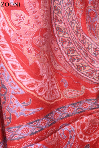 Hand Embroidered Sozni Shawl - Sozni Jaama