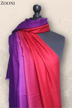 Hand Woven Plain Shawls - Gradient