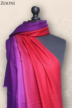 Hand Woven Plain Shawls - Gradient